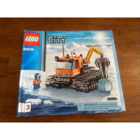 LEGO City Arctic Base Camp #60036 Instruction Manual Only (6006) - Picture 5 of 7